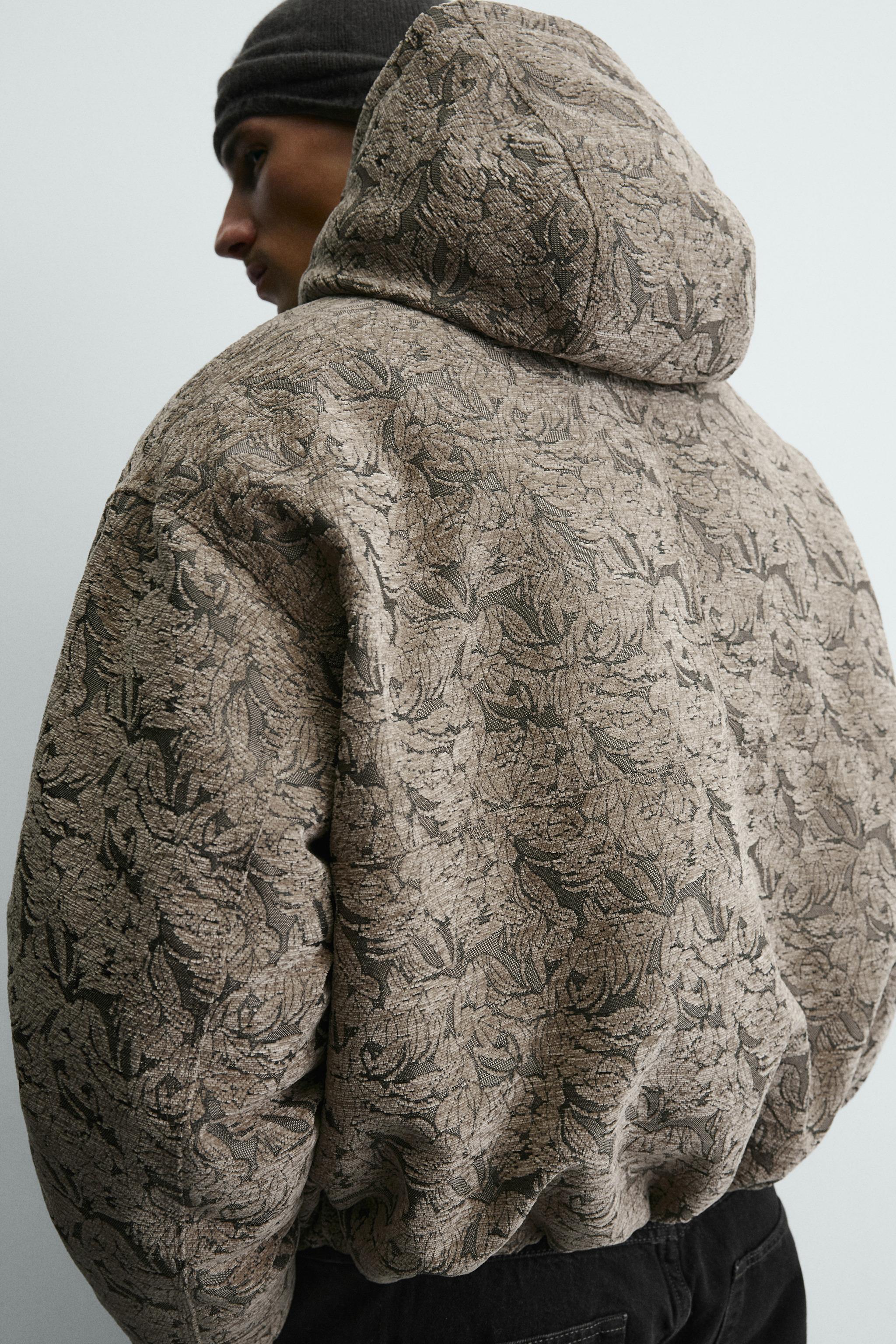 JACQUARD PUFFER JACKET